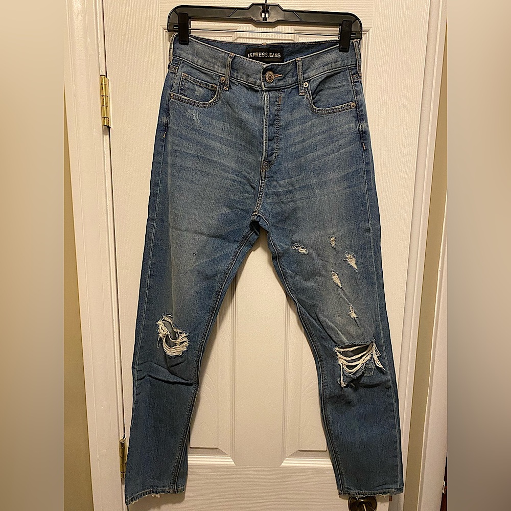 Express High-Rise Vintage Skinny Ankle Jeans in Size 2R